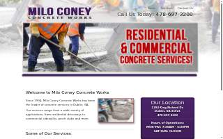 Milo Coney Concrete Works