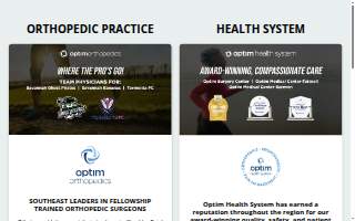 Optim Health System - Dublin: Orthopedics