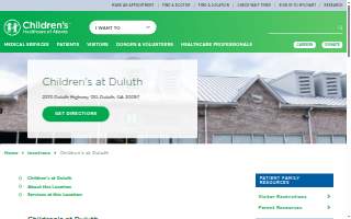 Children's Healthcare of Atlanta Orthopedics and Sports Medicine - Duluth