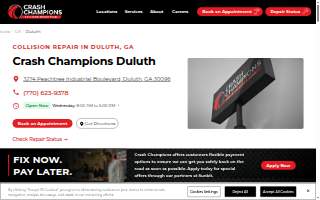 Crash Champions Collision Repair Duluth