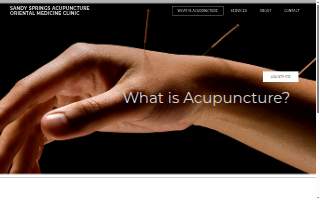 Sandy Springs Acupuncture Atlanta GA