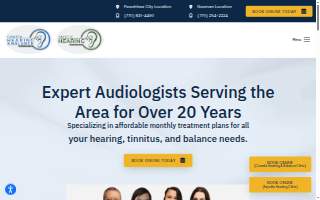 Coweta Hearing & Balance Clinic website