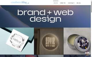 Cranberry Blue Websites + Logos