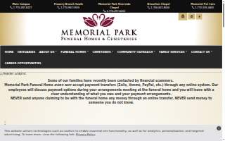 Memorial Park Funeral Homes & Cemeteries South - Flowery Branch