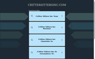 Critter Sitters, Inc.