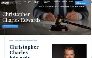 Christopher Charles Edwards TRIAL LAWYER
