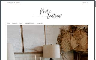 Rustic Lantern Co