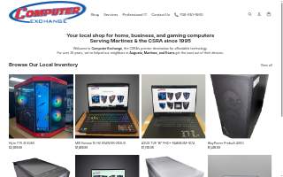 Computer Exchange website