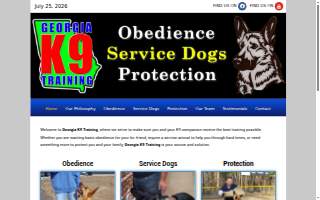 Georgia K9 National Training Center