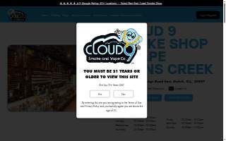 Cloud 9 Smoke Shop, Vape, & Hookah Co. - Johns Creek