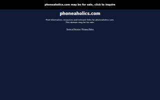 Phoneaholics Cell Phone Repair, Parts and Accessories