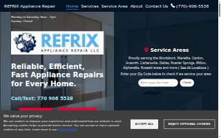 Refrix Appliance Repair LLC of Kennesaw