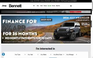 Bennett Chrysler Dodge Jeep Ram