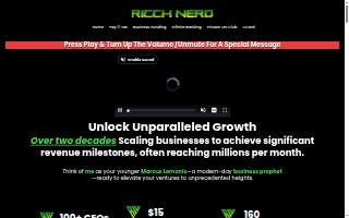 Chris Cota - Ricch Nerd, Professional Business Consulting