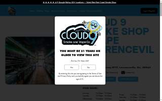 Cloud 9 Smoke Shop, Vape & Hookah Co.
