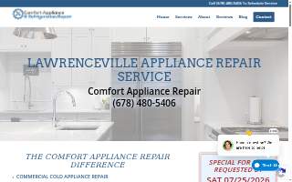 Comfort Appliance Repair Lawrenceville