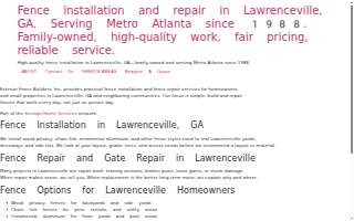 Exterior Fence Builders, Inc.