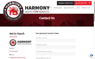Harmony Home Inspection Services