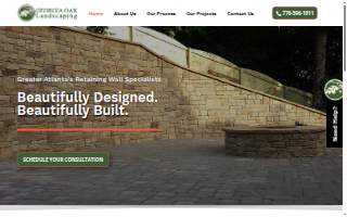 Georgia Oak Landscaping