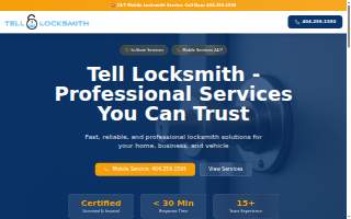 Tell locksmith