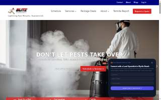 Blitz Exterminators, LLC website
