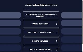 Sidney Holcomb Dentistry