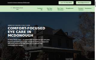 Fallas Family Vision website