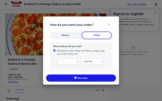 Bobby G's Chicago Eatery & Sports Bar