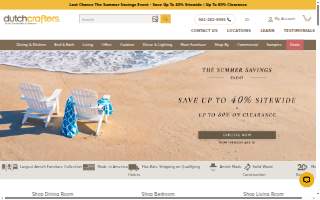 DutchCrafters Alpharetta Furniture Showroom