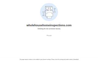 Whole House Home Inspections