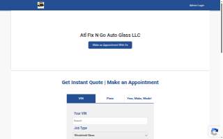 Atl Fix n Go Auto Glass llc