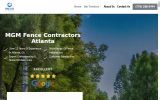 MGM Fence Contractors Atlanta of North Druid Hills