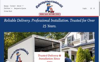 Capitol City Delivery & Installation LLC website