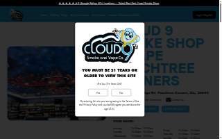 Cloud 9 Smoke Shop, Vape, & Hookah Co.