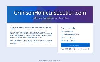 Crimson Home Inspection