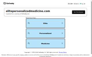 Elite Personalized Medicine