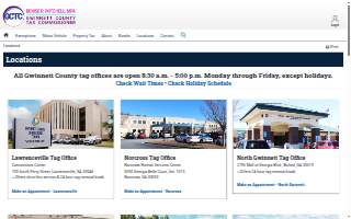 Gwinnett County Tag Office - Peachtree Corners