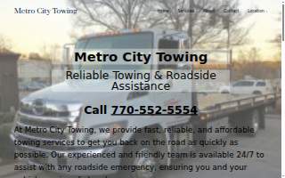 Metro City Towing Inc of Peachtree Corners