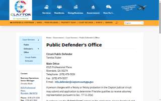 Clayton County Public Defender