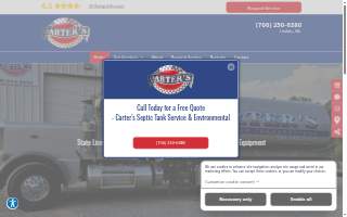 Carters Environmental (Formerly Carter's Septic Tank Service)