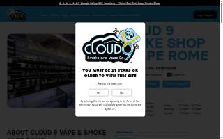 Cloud 9 Smoke Shop, Vape, & Hookah Co. - Rome