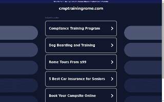 CmP Training Rome