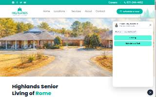 Highlands Senior Living Rome