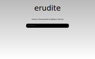 Erudite Tutoring Center