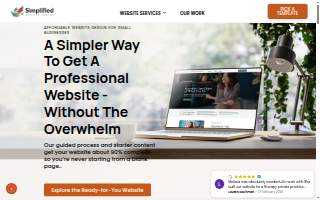 Simplified Website Design of Roswell