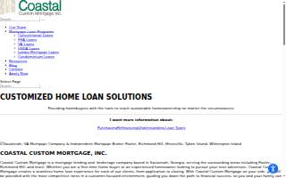 Coastal Custom Mortgage, Inc. of Savannah