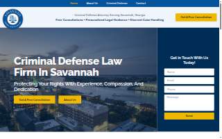 Savannah Criminal Defense Law Firm