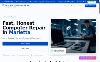 Cascade Computers USA - Computer Repair & Data Recovery of Smyrna