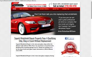 Superb Windshield Repair of Powder Springs