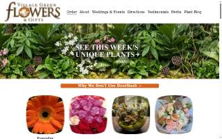 Village Green Flowers & Gifts, Milestones Floral Decor for Events, Passionflowers Herbology